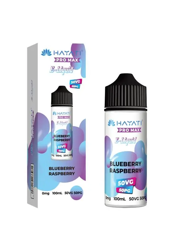 Blueberry Raspberry 50/50 E-Liquid by Hayati Pro Max 100ml